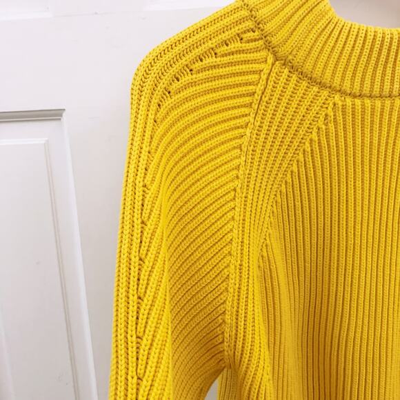 Hugo Bodd Fonatella Yellow Knit Sweater - Picture 6 of 10